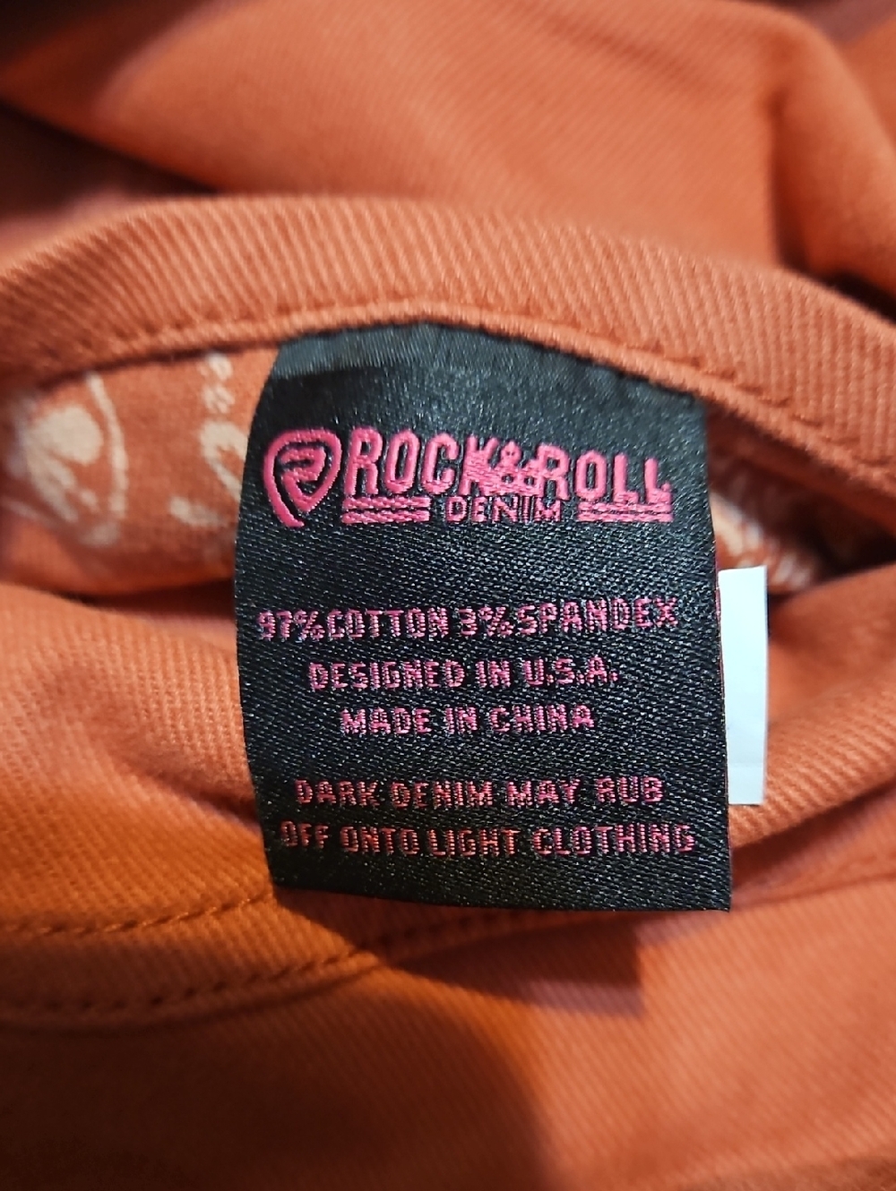 NWT Rock & Roll Denim Bargin Button Flare High-Rise Reversible Jeans - Picture 9 of 13